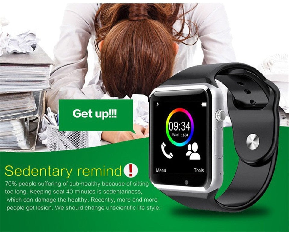 Bluetooth Smart Watch Sport Pedometer